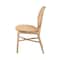 Baxton Studio Osaka Modern Bohemian Natural Brown Rattan Dining Chair 224-12833-ZORO - alternate 3